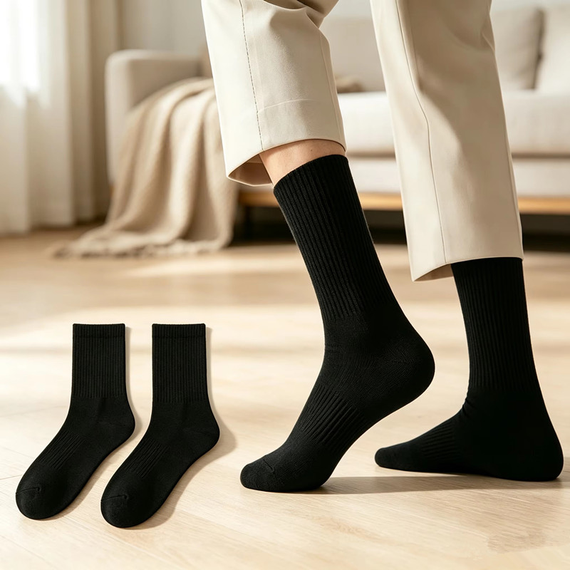 Athletic Sock Cushion - 남성용 2켤레 세트, 땀 흡수 기능이