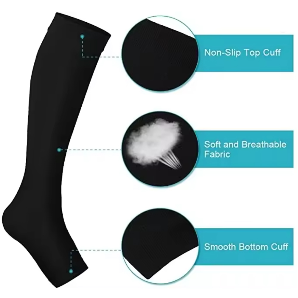 의료용 압박 스타킹, 정맥류, 부종, 정강이 통증 완화 - Compression Sock Medical 리뷰 및 가격
