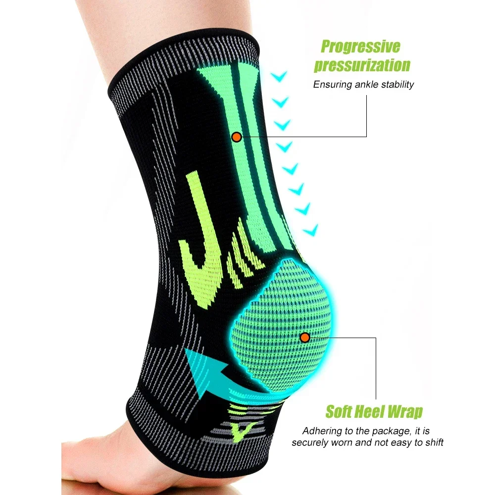 1개입 발목 보호대 압박 슬리브, 남녀 공용 통기성 발 - Ankle Brace Sock 리뷰 및 가격