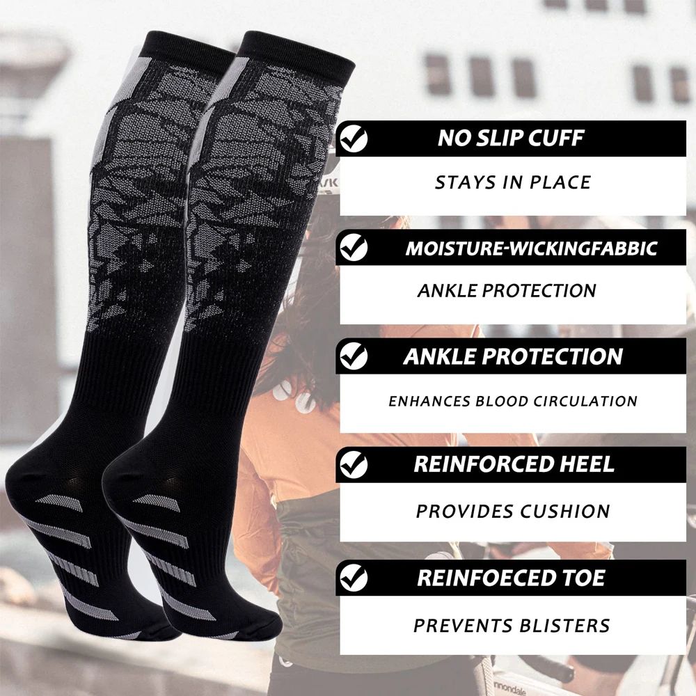 WRELS 1/2/3 쌍 압박 양말 남녀 공용 쿠션 논 - Compression Sock Medical 리뷰 및 가격