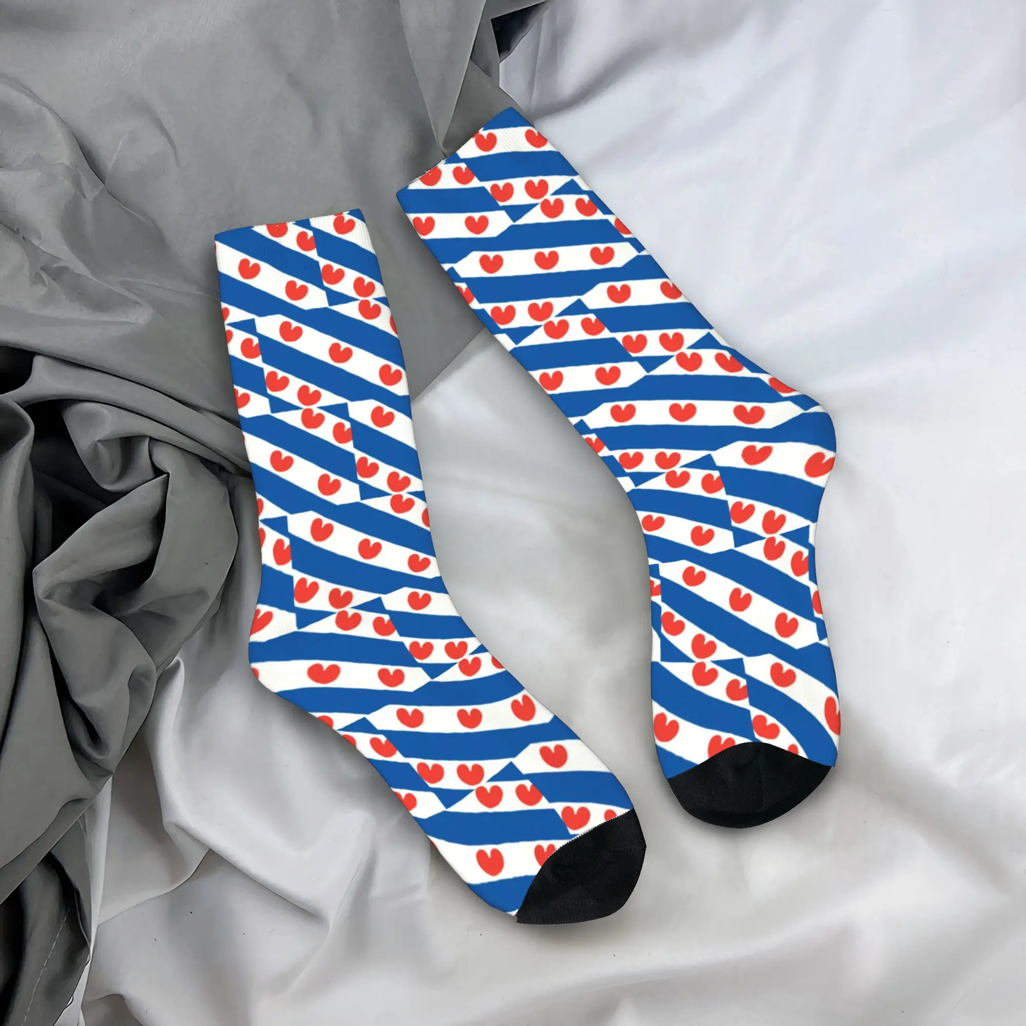 맞춤 제작된 프리스란트 국기 디자인 남성용 크루 삭스, - Dress Sock Men 리뷰 및 가격