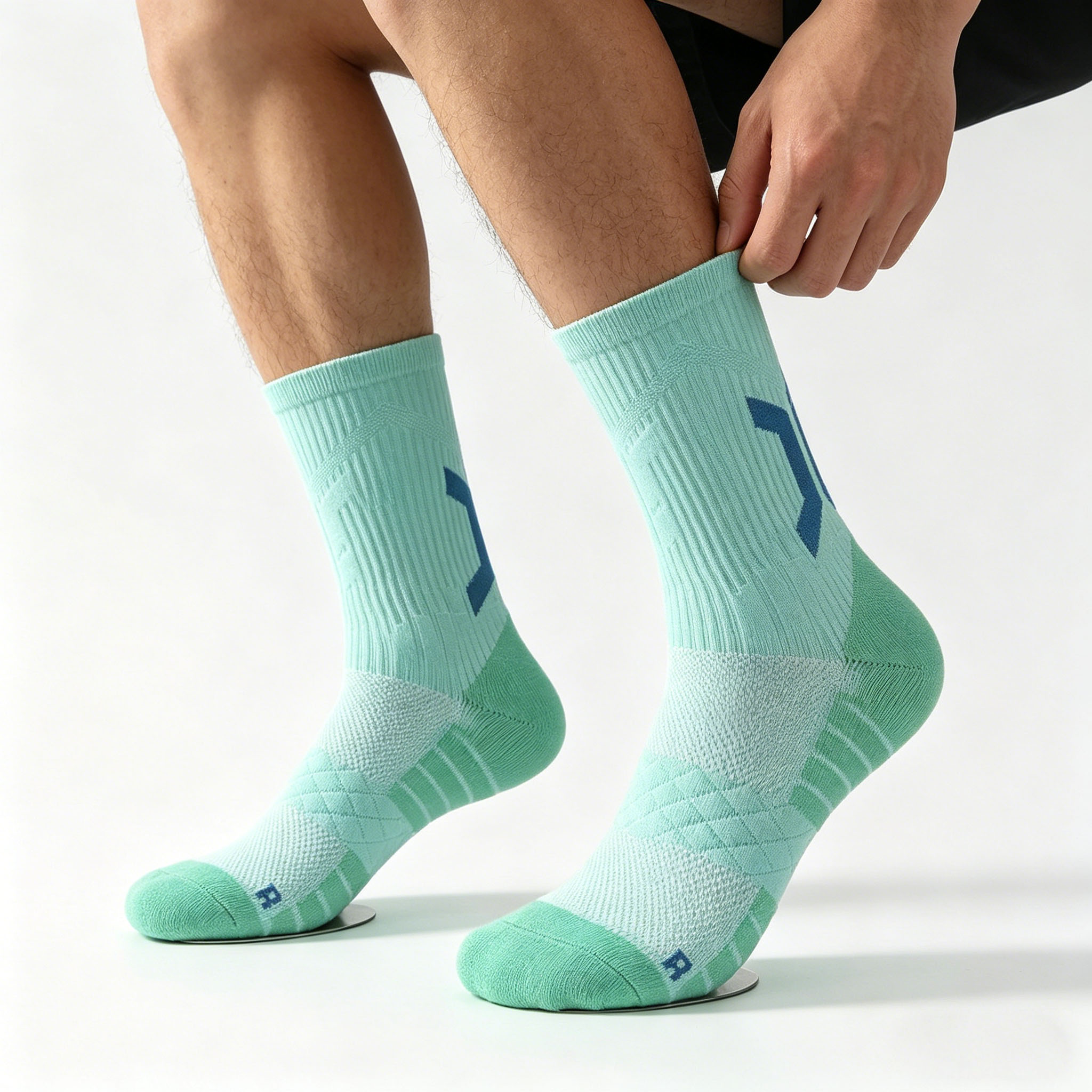 남성용 두꺼운 쿠션 농구 양말, 미끄럼 방지 통기성 운 - Athletic Sock Cushion 리뷰 및 가격